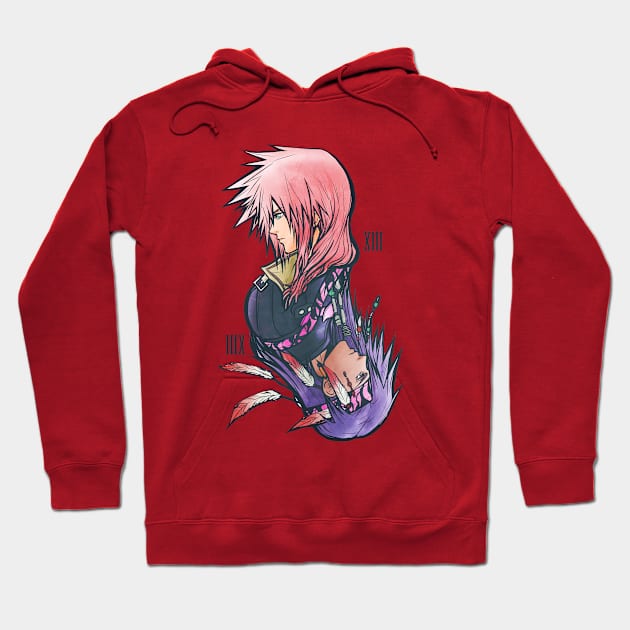 FF13 character art 2 Hoodie by mcashe_art